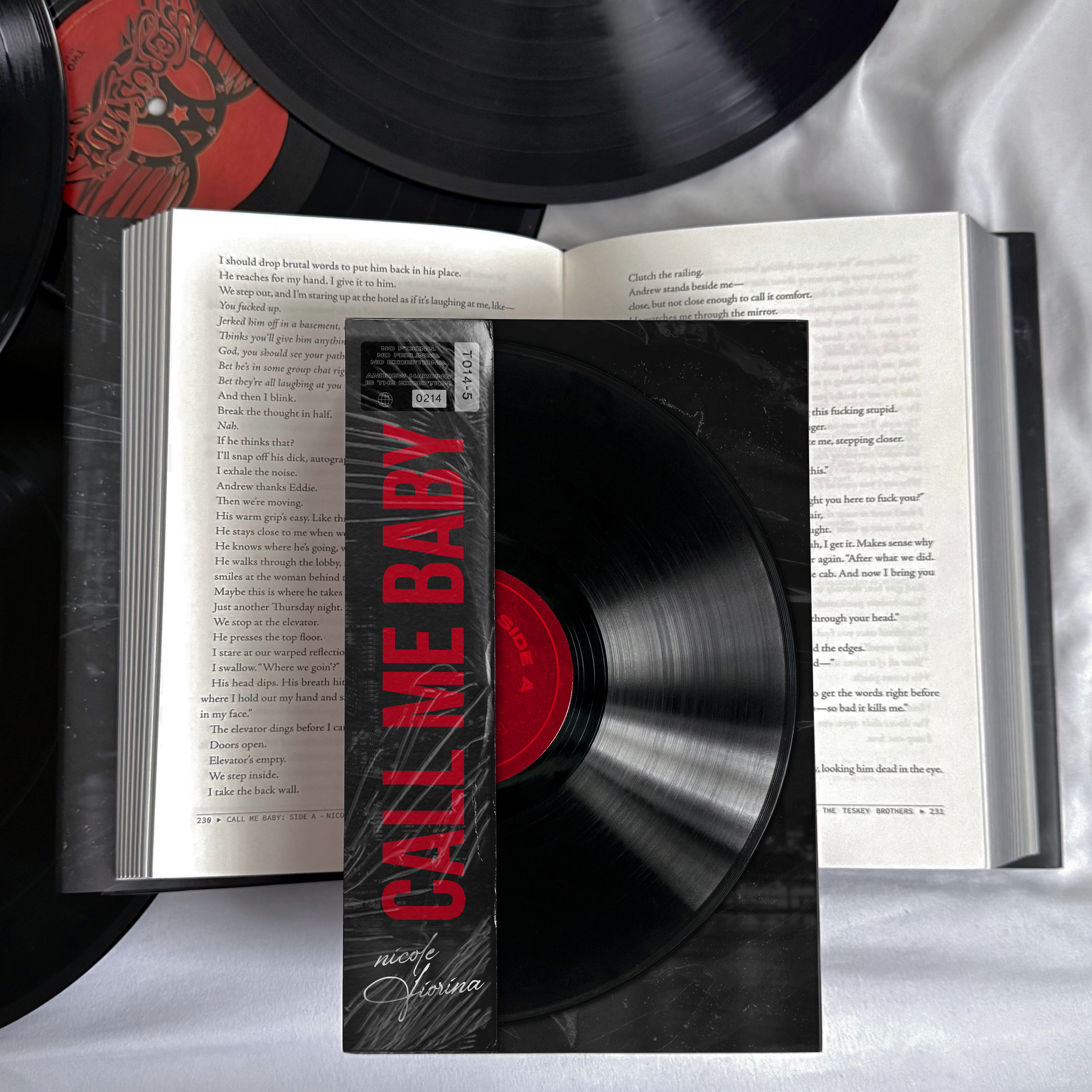 Call Me Baby: Side A Vinyl Paperback – Nicole Fiorina Call Me Baby: Side A Vinyl Paperback – Nicole Fiorina