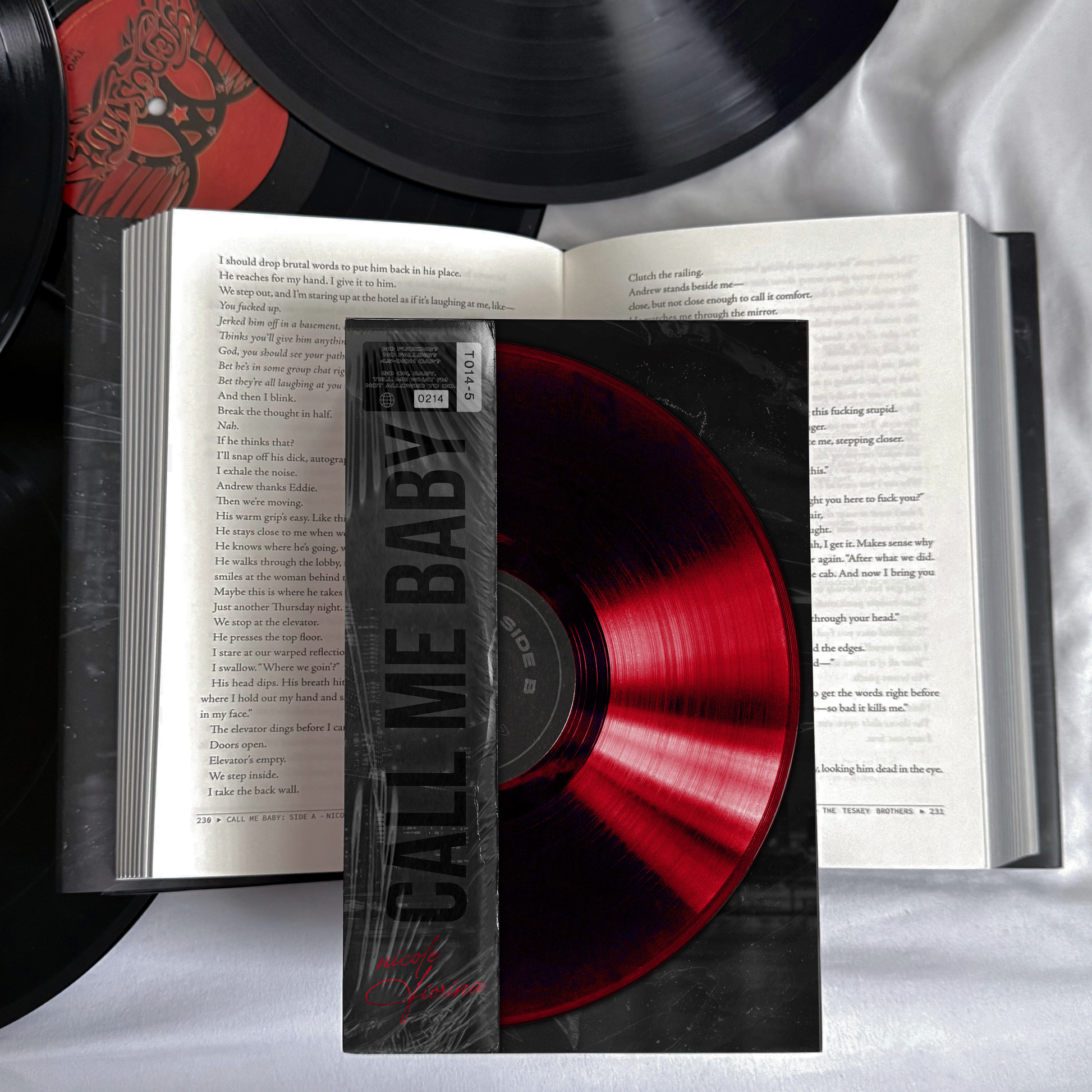 Pre-order* Call Me Baby: Side B Hardback – Nicole Fiorina